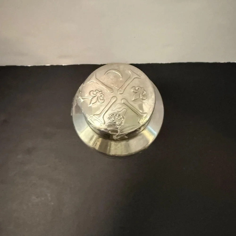 Crystal Head Vodka Skull Stainless Steel Cocktail Shaker RARE Unused